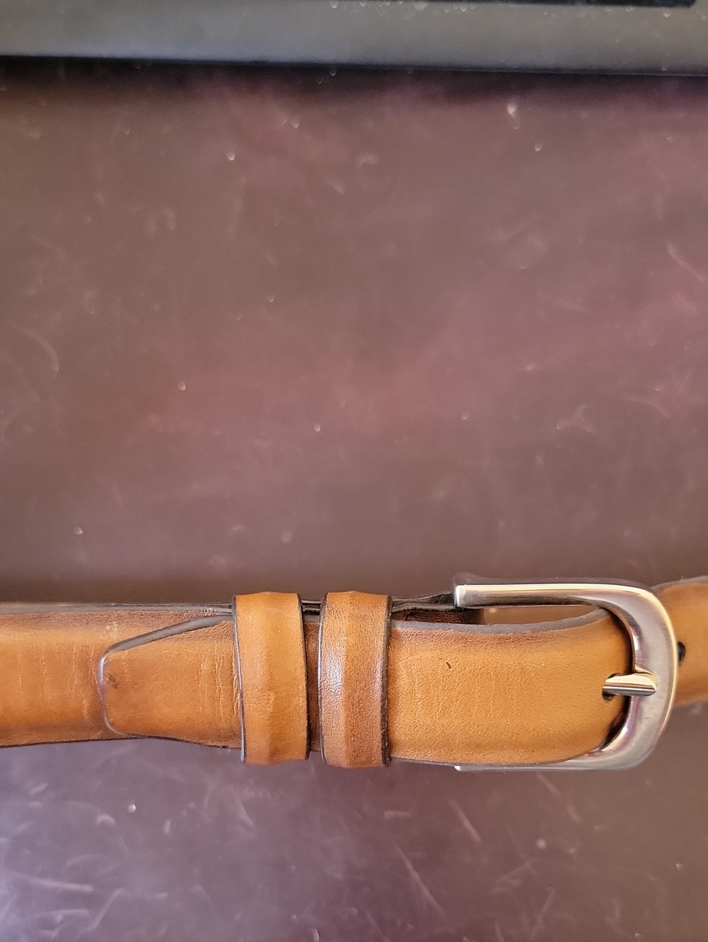 Thursday Men's Refined Leather Belt Toffee